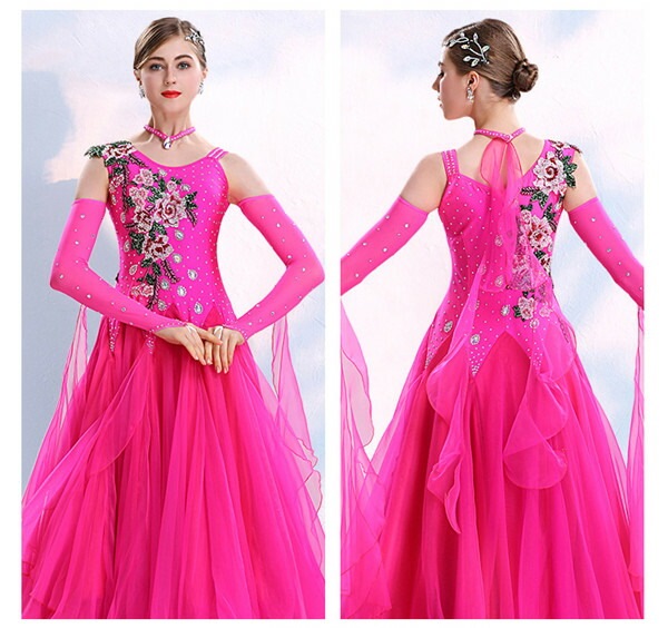 楽天市場】社交ダンス ドレス 社交ダンス衣装 初心者 練習着 競技着