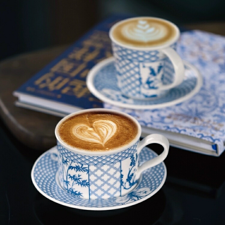 楽天市場】青花 コーヒーカップの通販