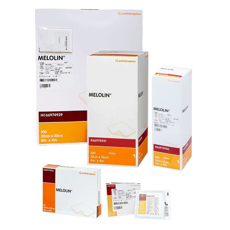 楽天市場】スミス・アンド・ネフュー 高機能ガーゼ メロリン [5×5cm