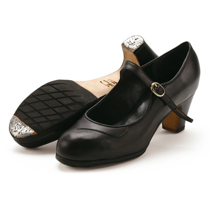 楽天市場】〈アマジャ〉プロ/黒革【幅広（C)】【靴】【フラメンコ