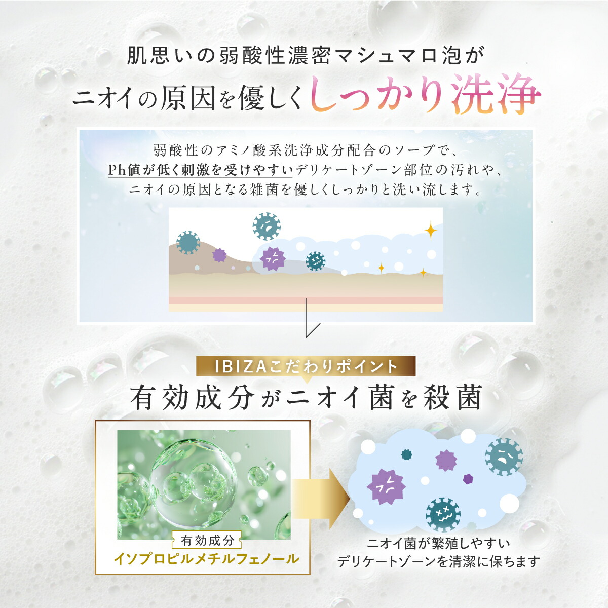 楽天市場】薬用デリケートゾーン用ソープ&ニオイケアスプレーセット