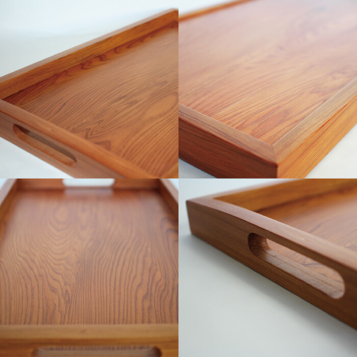 楽天市場】【送料無料】高橋工芸 屋久杉で作った【お盆トレー】 鹿児島