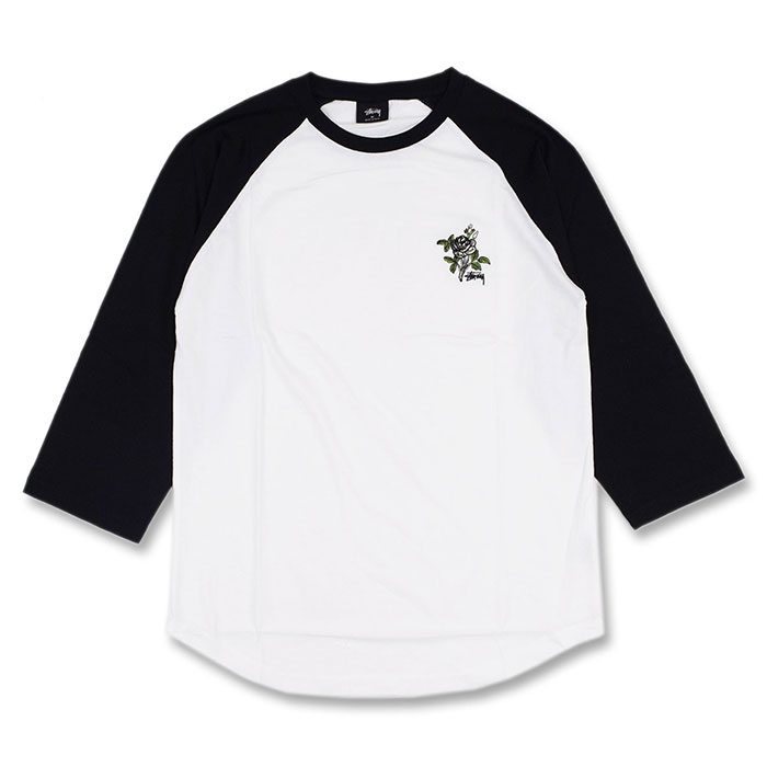 楽天市場】ステューシー STUSSY ラグラン 七分袖 Rose(stussy raglan