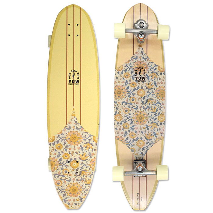 楽天市場】ヤウ YOW スケボー スケートボード コンプリート 40インチ
