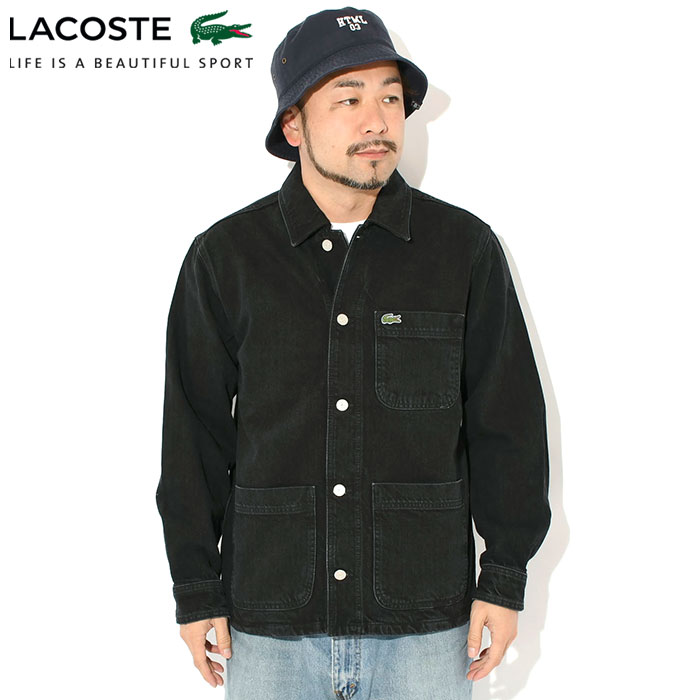 楽天市場】ラコステ LACOSTE ジャケット メンズ CH2601 デニム