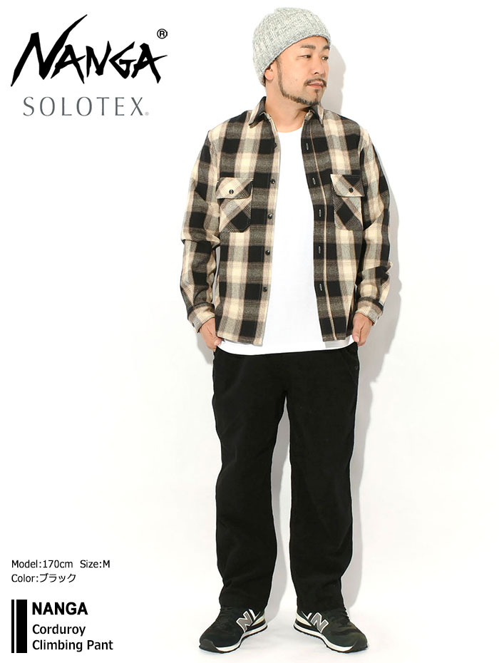 楽天市場】ナンガ NANGA パンツ メンズ コーデュロイ クライミング
