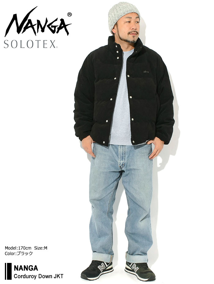 楽天市場】ナンガ NANGA ジャケット メンズ コーデュロイ ダウン
