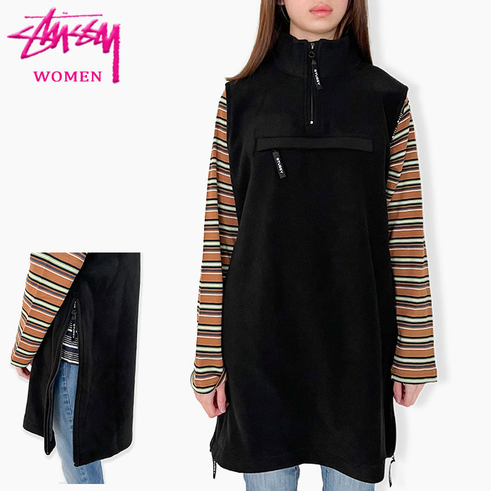 楽天市場】ステューシー STUSSY ベスト レディース WOMEN Polar Fleece