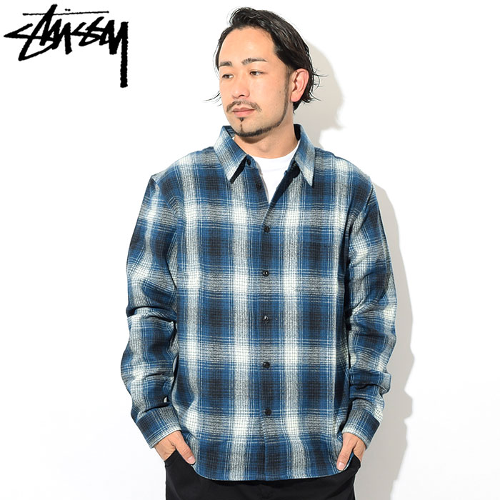 楽天市場】ステューシー STUSSY シャツ 長袖 メンズ Alton Plaid