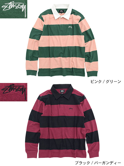 楽天市場】ステューシー STUSSY ポロシャツ 長袖 メンズ Ralphie
