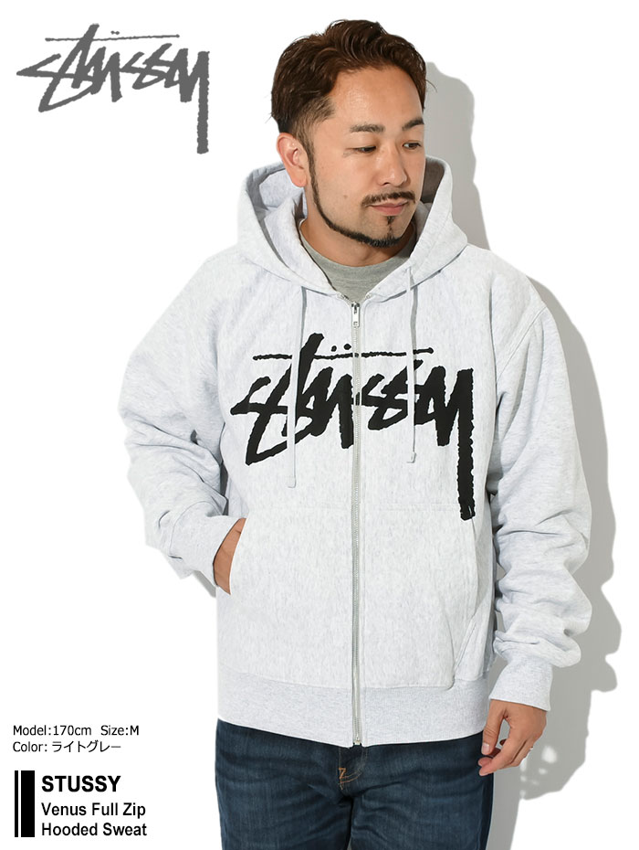 楽天市場】ステューシー STUSSY パーカー ジップアップ メンズ Venus