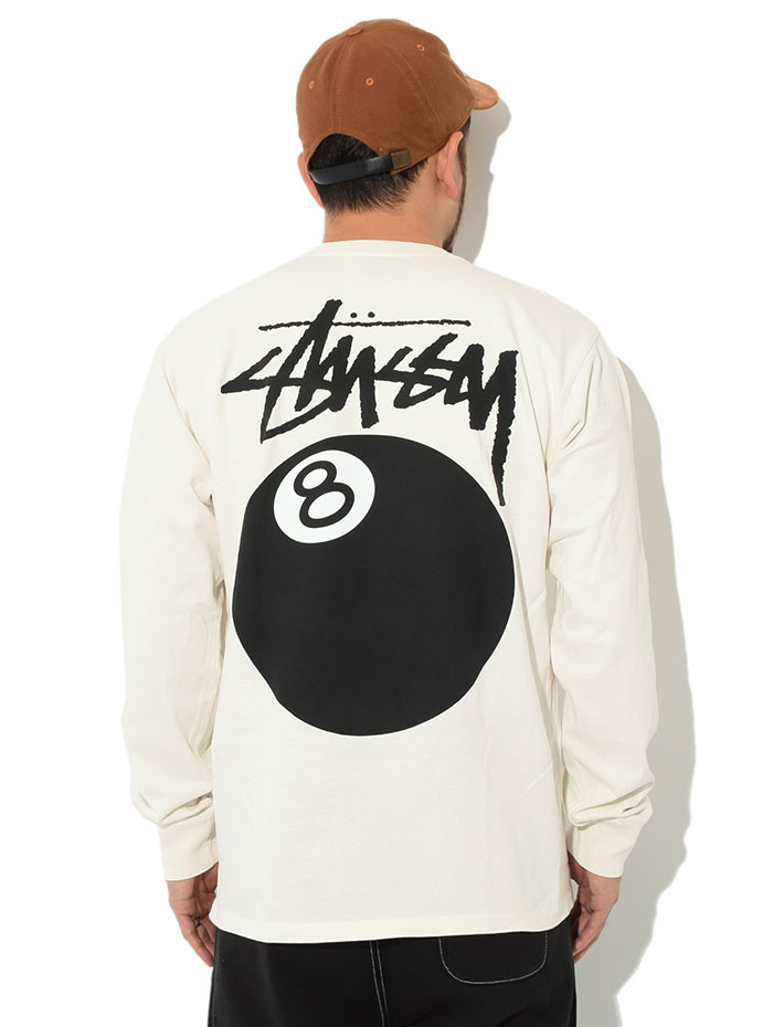 楽天市場】ステューシー STUSSY ロンT Tシャツ 長袖 メンズ 8 Ball