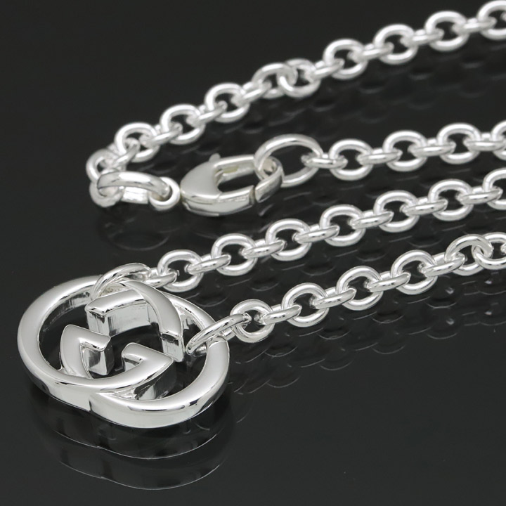 楽天市場】グッチ ネックレス GUCCI ペンダント シルバー アクセサリー