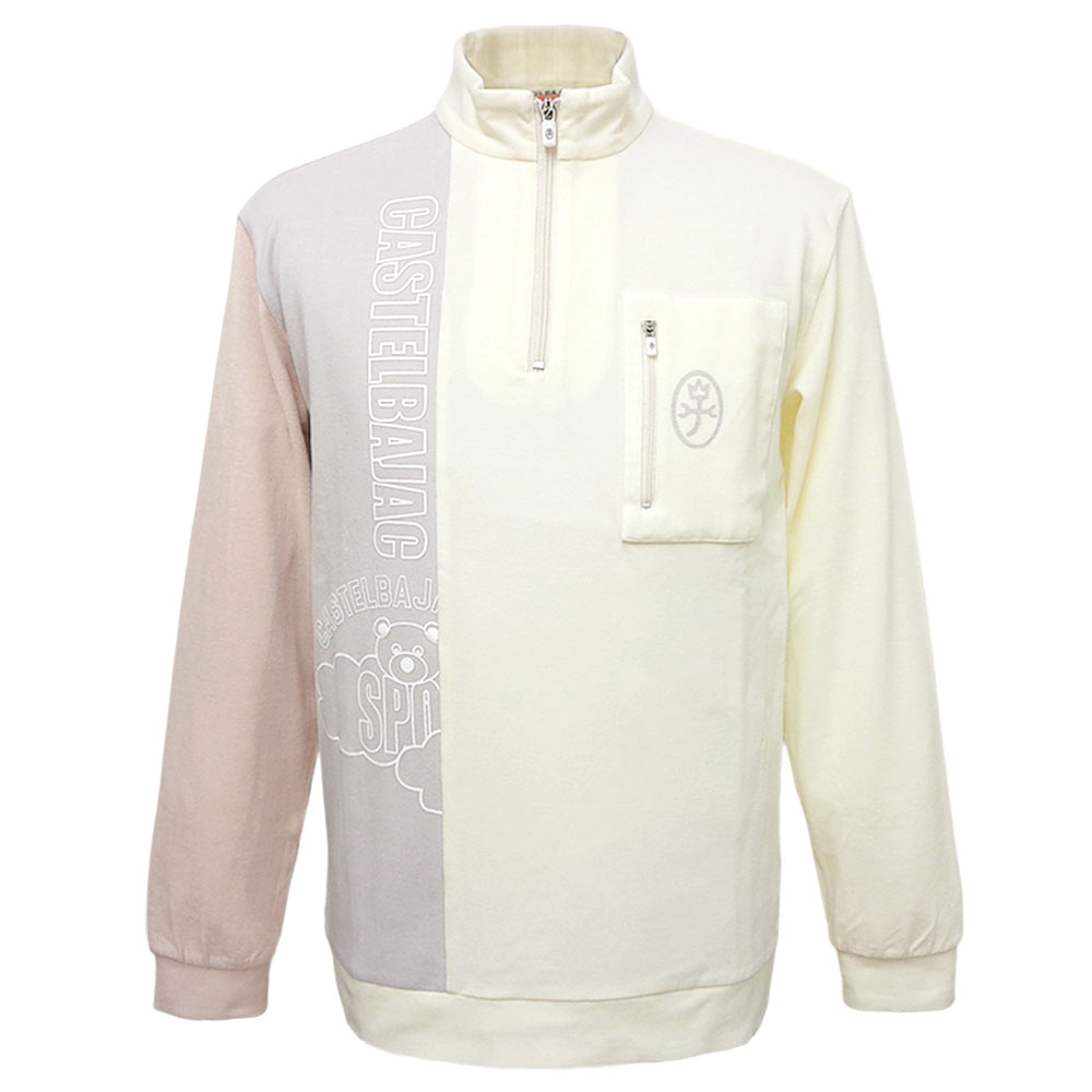 楽天市場】カステルバジャック ハーフジップセーターの通販