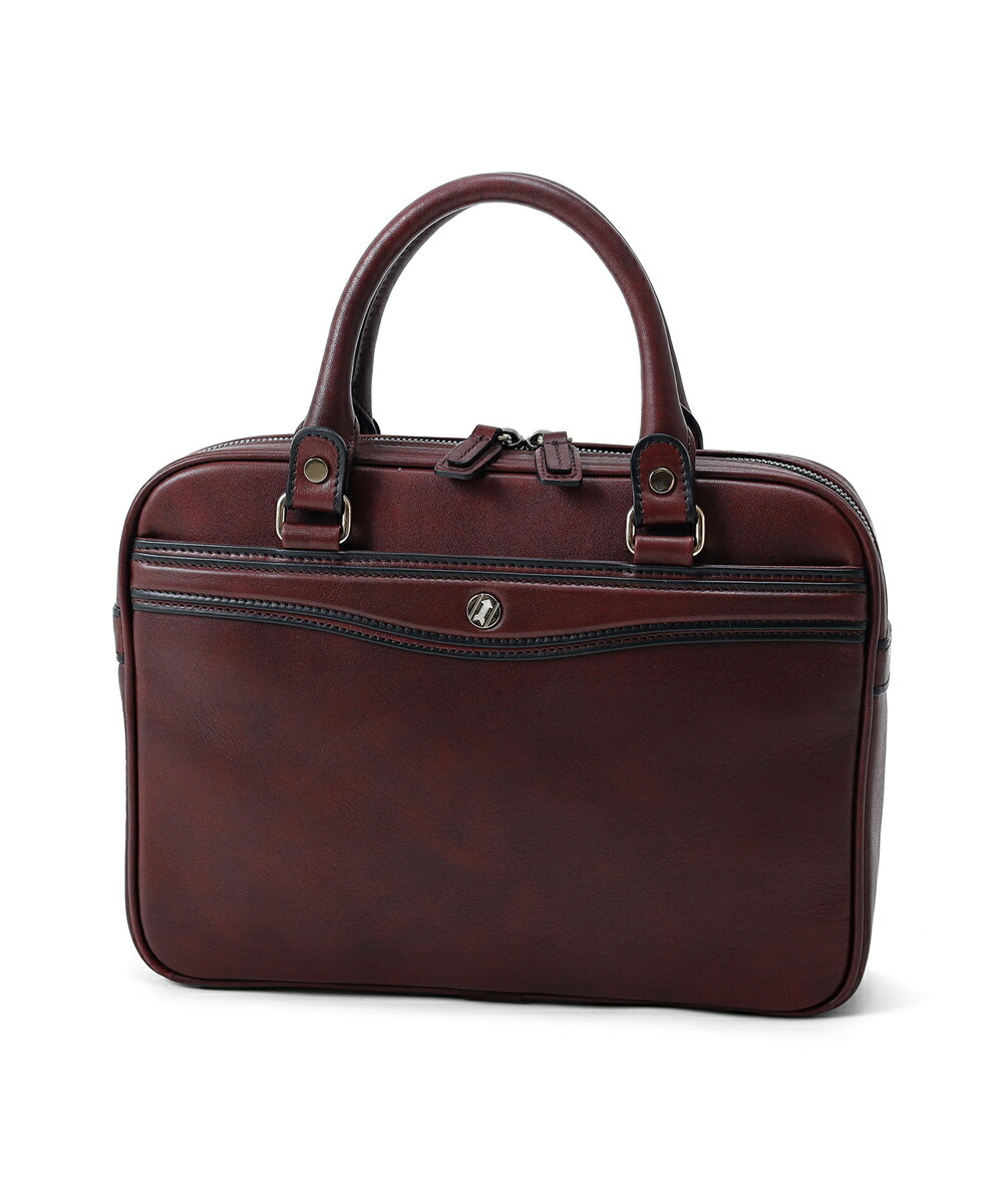 楽天市場】【雑誌掲載】GOLD PFEIL レザーコンパクトビジネスバッグ