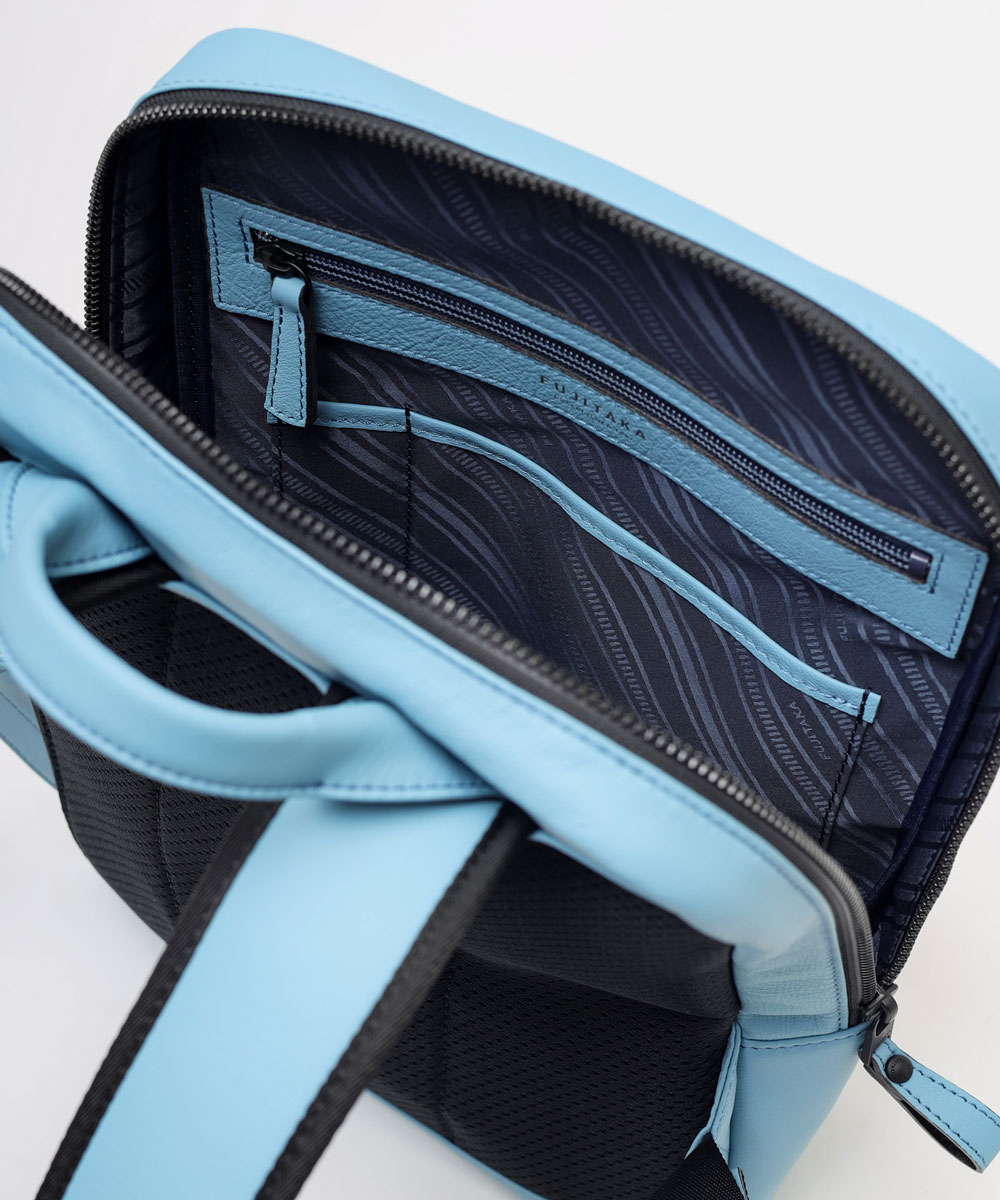 楽天市場】FUJITAKA公式 レザーリュック A4 薄マチ 13インチPC対応