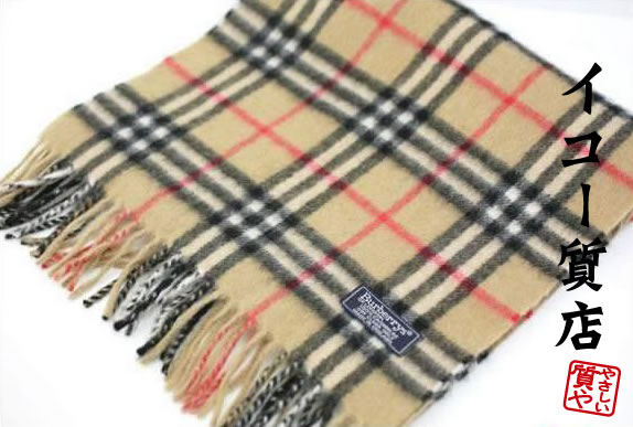 楽天市場】バーバリー マフラー 未使用の通販