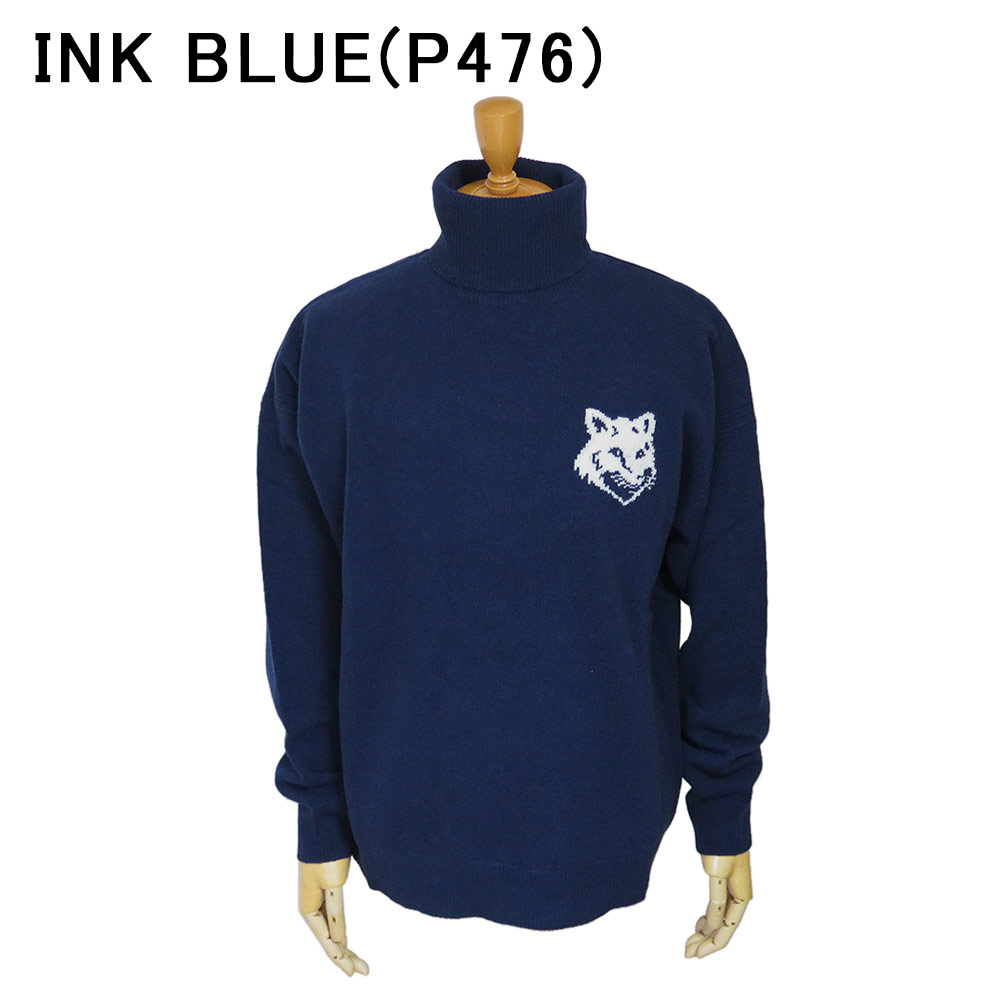 楽天市場】メゾンキツネ タートルネック セーター メンズ フォックス