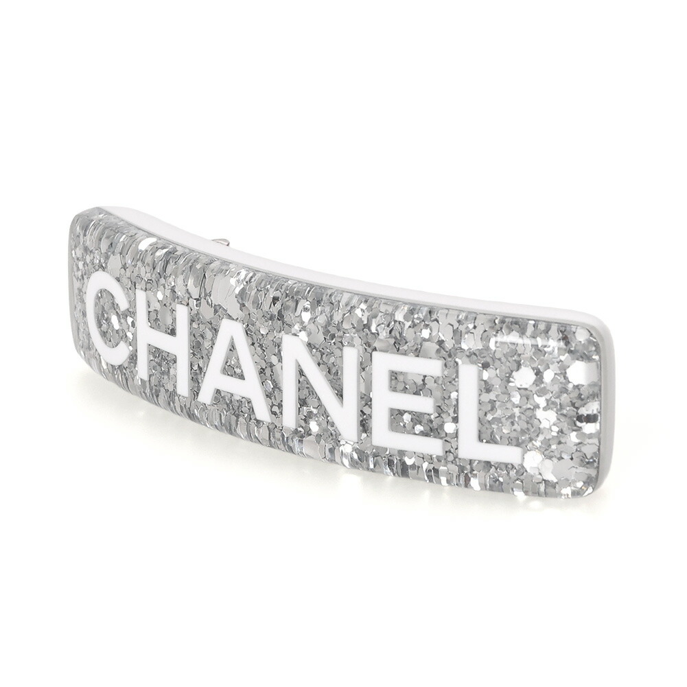 楽天市場】【P5倍】シャネル／CHANEL バレッタ・ヘアクリップ・ロゴ