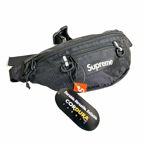 シュプリーム SUPREME 19SS Waist Bag ボディバッグ 黒