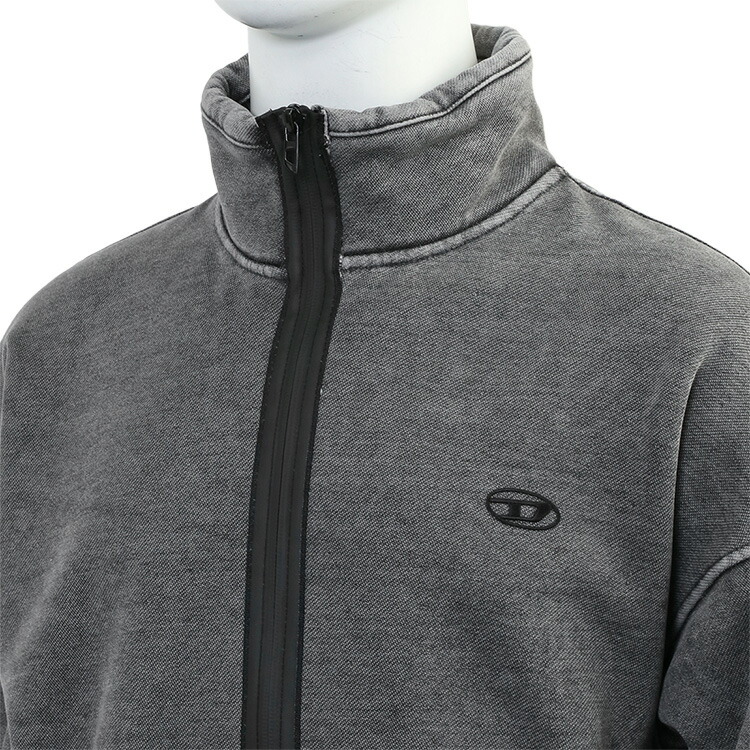 楽天市場】ディーゼル DIESEL オーバルD ジップアップ スウェット