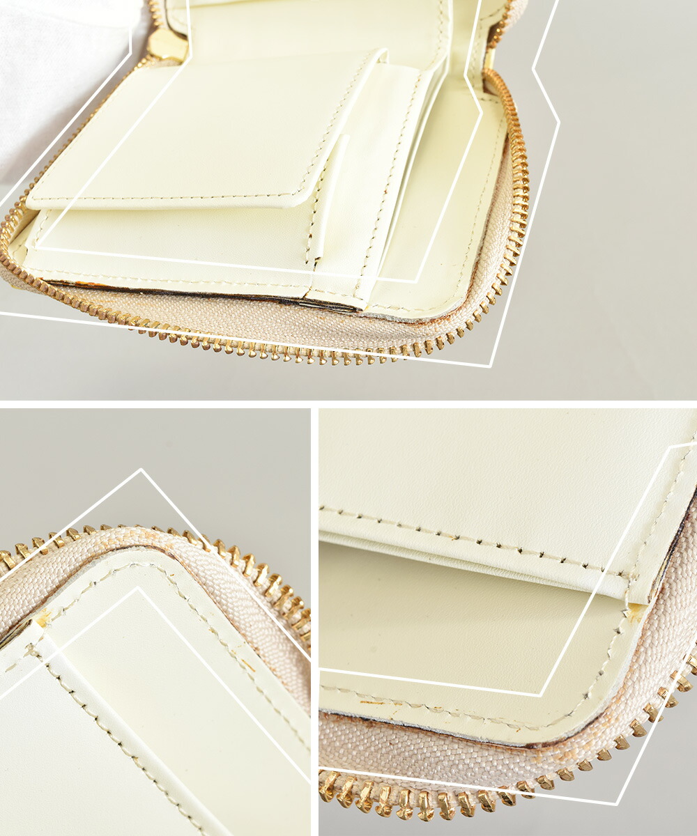 楽天市場】訳あり アナスイ 財布 二つ折り財布 ラウンドファスナー