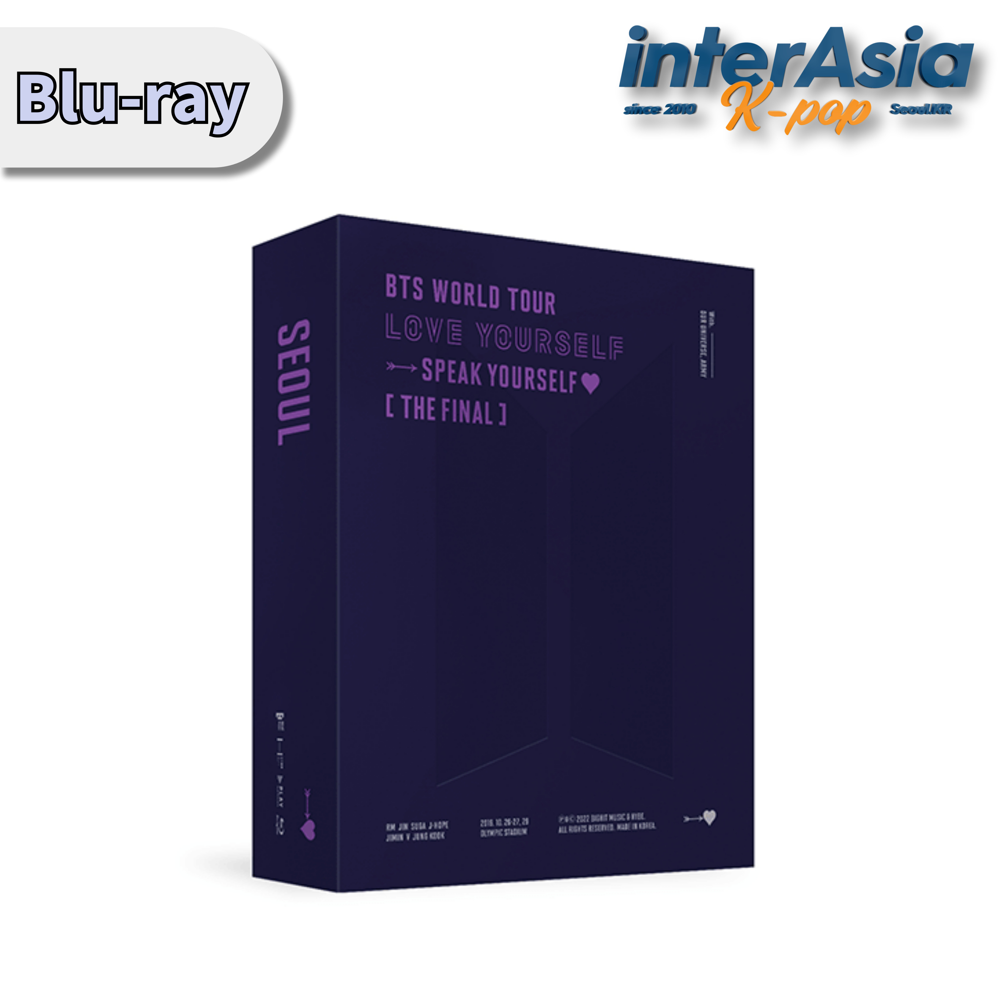 楽天市場】BTS WORLD TOUR 'LOVE YOURSELF : SPEAK YOURSELF' [THE