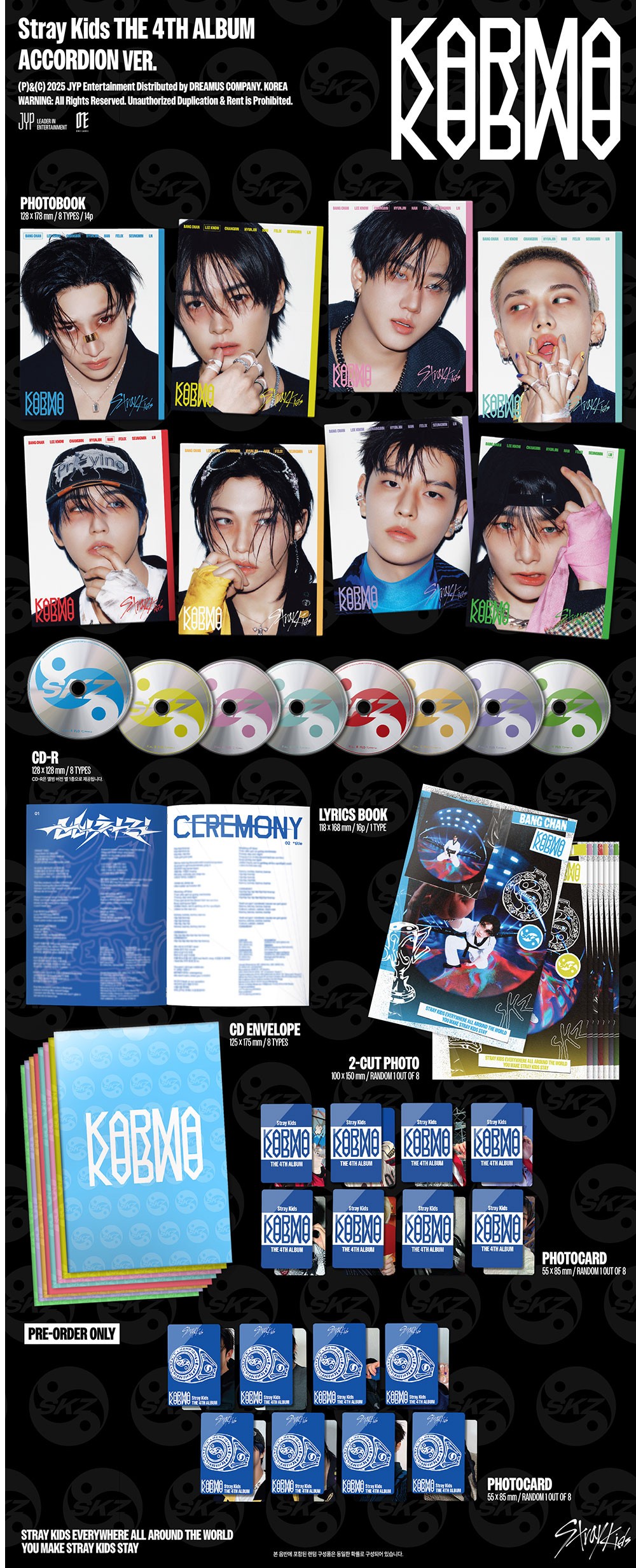 楽天市場】Stray Kids - THE 4TH ALBUM 「KARMA」 (ACCORDION VER