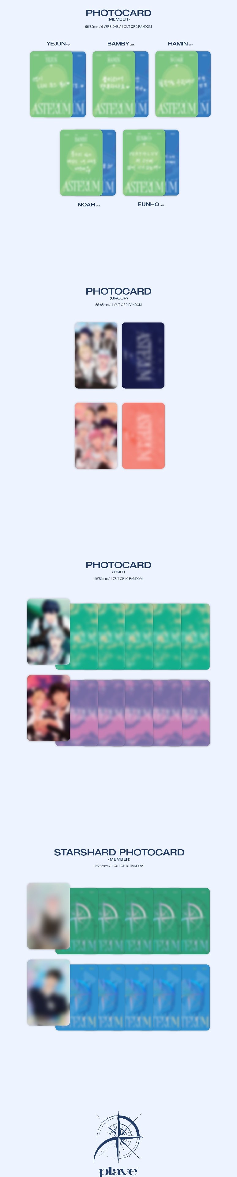 楽天市場】PLAVE - The 2nd Mini Album 「ASTERUM : 134-1」 (Mini CD