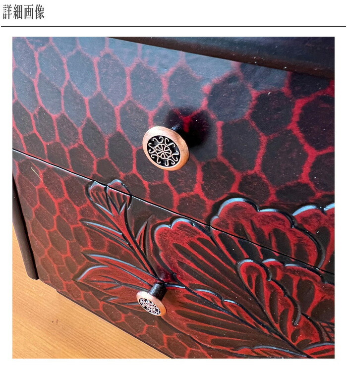 楽天市場】鎌倉彫 座鏡 おしゃれ 鏡台 和風 ドレッサー 一面鏡 化粧台