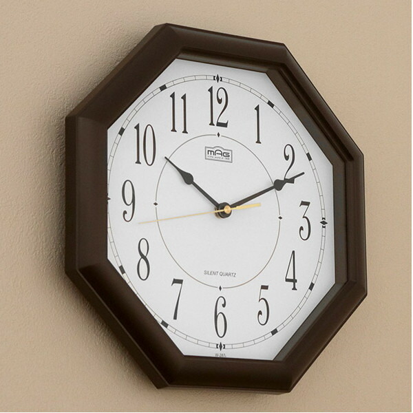 楽天市場】掛け時計 八角形 オクターゴ アナログ 時計 掛時計 八角