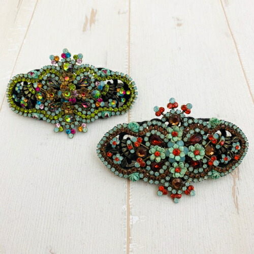 楽天市場】ミハエルネグリンバレッタMichal Negrin 髪留め 薔薇 ローズ