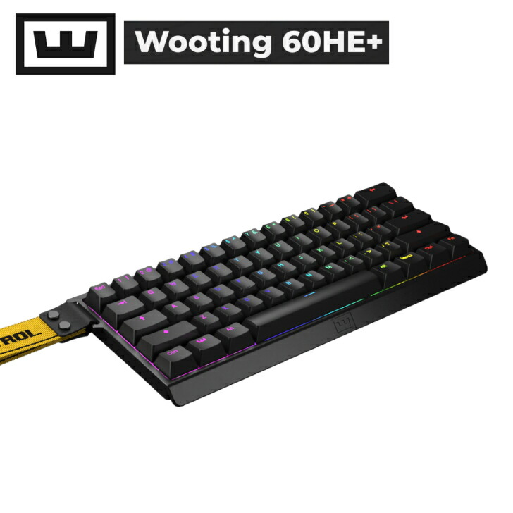 楽天市場】Wooting 60HE+ ゲーミングキーボード 0.1mmアク