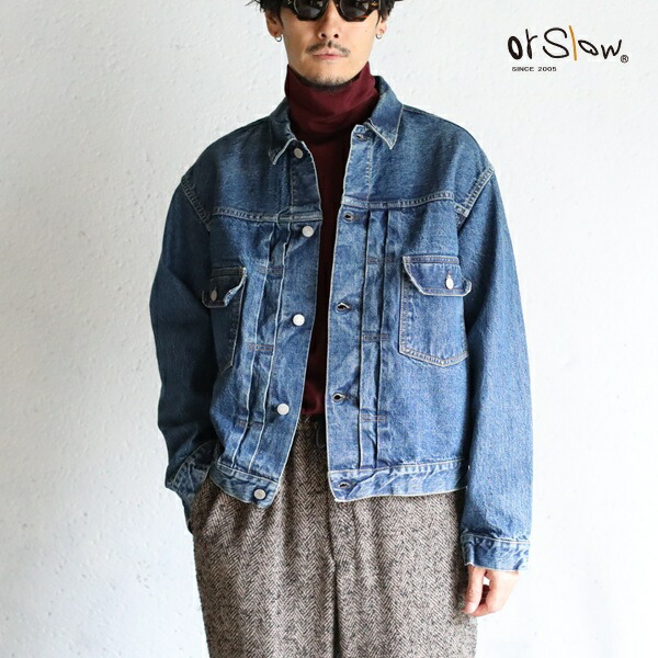 楽天市場】【orslow】TYPE2 1950'S DENIM JACKET 2YEAR WASH 13.7oz
