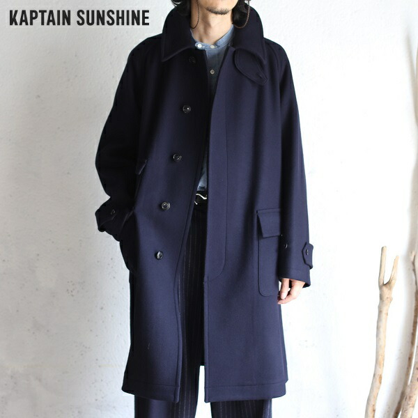 楽天市場】【Kaptain Sunshine】 Traveller Coat NAVY トラベラー