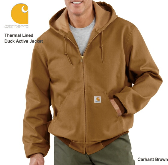 楽天市場】カーハート アクティブ ジャケット Carhartt 裏サーマル
