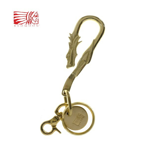 楽天市場】REDMOON（レッドムーン）キーホルダー MM-BK-FD 真鍮
