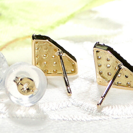 楽天市場】K18WG/YG【0.30ct】ダイヤモチーフ ダイヤモンド ピアス