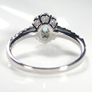 楽天市場】Pt900 パライバトルマリン & ダイヤモンド リング パライバ