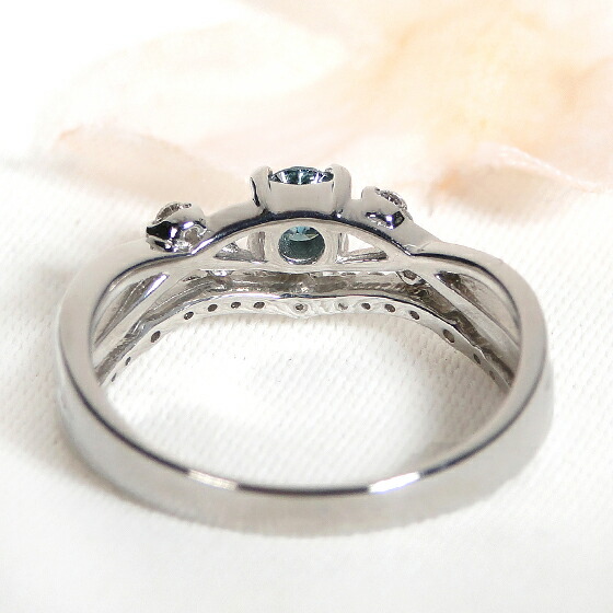 楽天市場】Pt900 ブルーダイヤモンド リング指輪 リング プラチナ