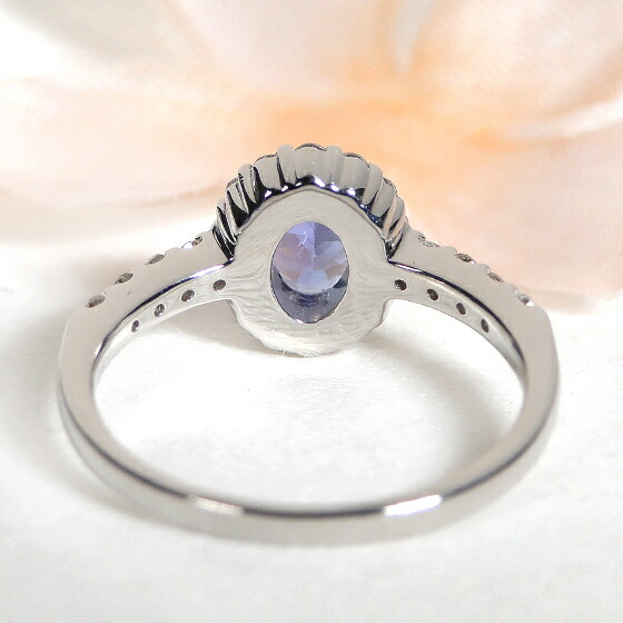 楽天市場】Pt900 タンザナイト ダイヤモンド リング指輪 リング