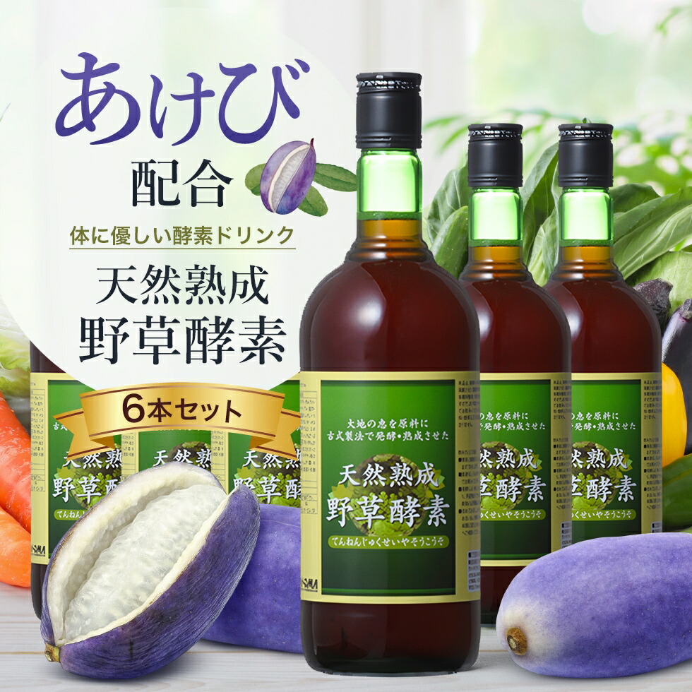 楽天市場】【楽天スーパーSALE限定大特価】【お徳用720ml×6】酵素