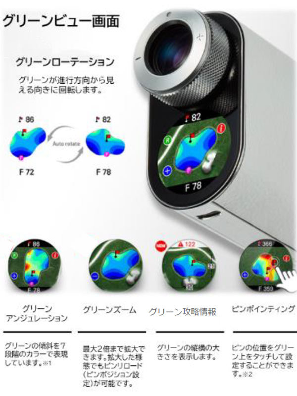 楽天市場】ボイスキャディ ゴルフ SL2 ゴルフ距離計測器 レーザー距離