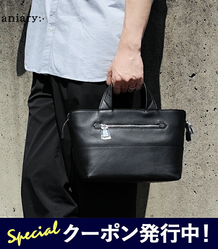 楽天市場】本革 アニアリ aniary ミニ トート バッグ メンズ