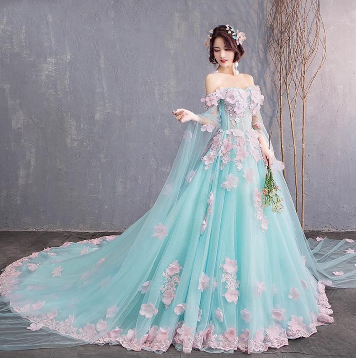 楽天市場】カラードレス ロング丈 マキシ丈 カラー ウエディングドレス