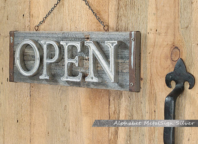 楽天市場】【アルファベット 看板 サイン 表札 住所 壁掛け サイン