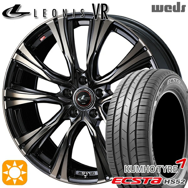 楽天市場】【取付対象】215/60R17 100V XL クムホ エクスタ HS52 Weds