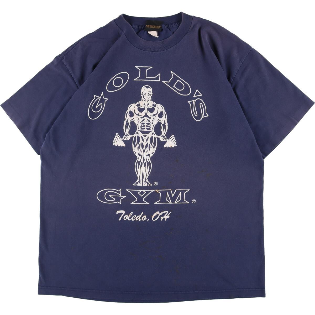 楽天市場】古着 90'S ゴールドジム GOLD'S GYM プリントTシャツ USA製