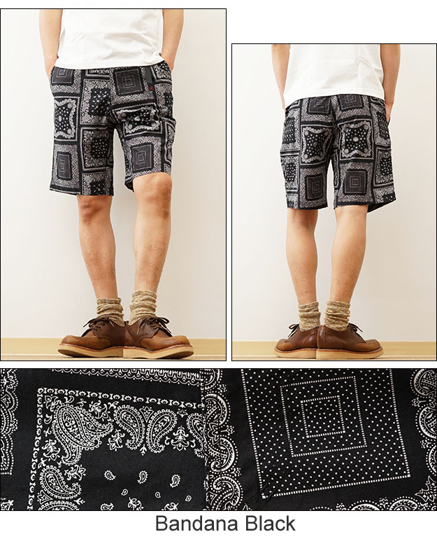 楽天市場】GRAMICCI（グラミチ） バンダナ柄 ウェザー ST ショーツ