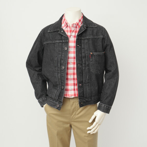 楽天市場】Levi's リーバイス TYPE1 トラッカージャケット ブラック